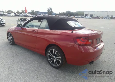 2017 BMW 230I from USA, damaged, VIN WBA2K9C39H7A26483